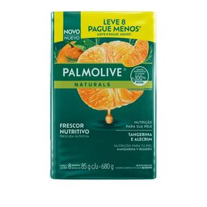 Sabonete Palmolive Suave Tangerina e Alecrim 8x85g