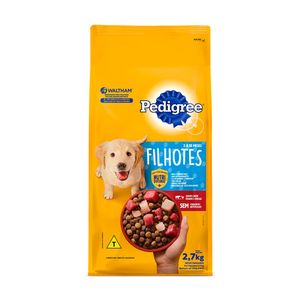 Alimento Para Cães Pedigree Filhotes Carne, Frango e Cereais