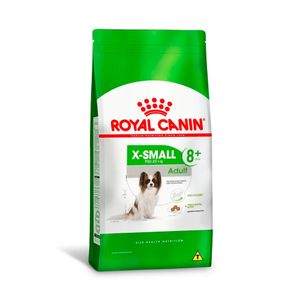 Ração Royal Canin X-Small 8+ Cães Adultos 1kg