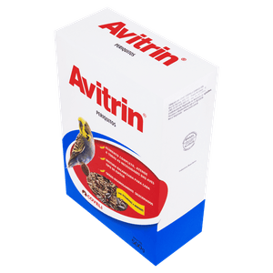 Alimento para Pássaros Periquitos Avitrin Caixa 500g