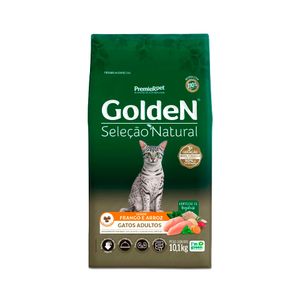 Ração Seca Golden Seleção Natural Gatos Adultos