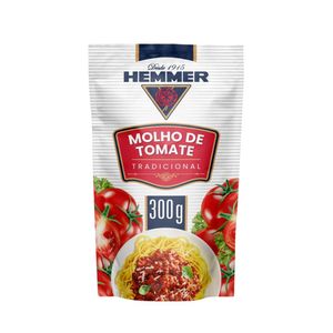 Molho de Tomate Tradicional Hemmer 300g