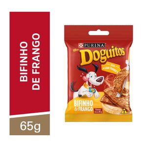 Petisco DOGUITOS Bifinho de Frango Cães Adultos e Filhotes 65g