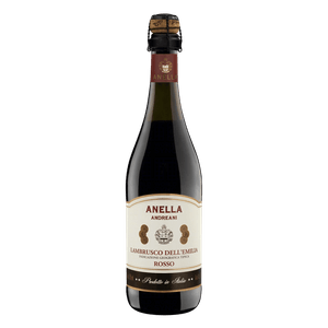 Vinho Lambrusco Tinto Italiano Amabile Anella Andreani 750ML