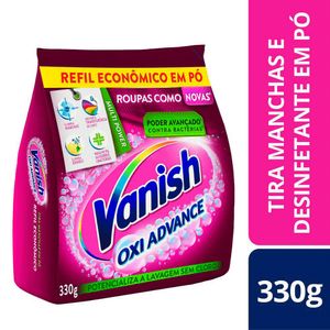 Tira Manchas Vanish em Pó Oxi Advance para Roupas Coloridas Refil Econômico