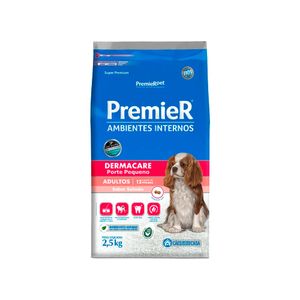 Ração Premier Dermacare Para Cães Adultos Raças Pequenas 2,5Kg