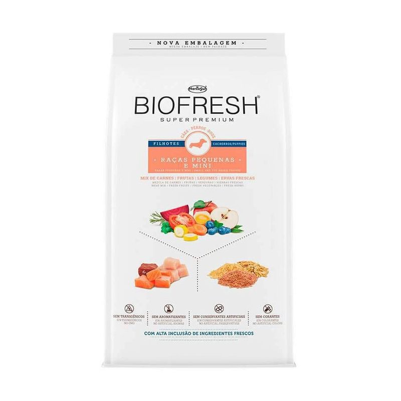 racao-biofresh-cao-filhote-peqmini-3kg