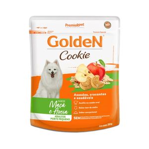 Biscoito Cookie Cães Adultos Pequeno Porte Maçã e Aveia