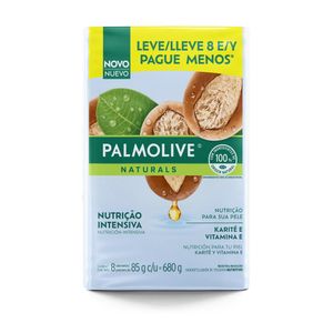 Sabonete em Barra Palmolive Naturals Nutrição Intensiva Karité e Vitamina E 85g