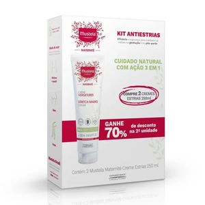 Kit Mustela Maternité Creme para Prevenção de Estrias 250ml