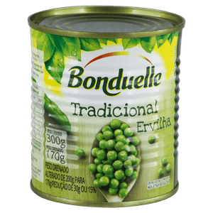 Ervilha em Conserva Tradicional Bonduelle Lata 170g