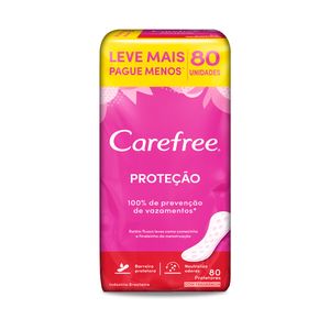 Carefree Protetor Diário Proteção com fragrância 80x1