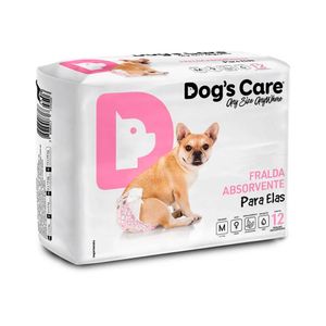 Fralda Dogs Care Femea M 12X1