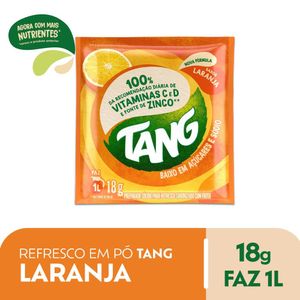 Refresco em Pó de Laranja Tang 18g