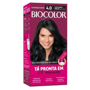 Tinta para Cabelo Mini Castanho Médio 4.0 Biocolor