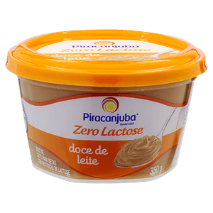 Doce de Leite Zero Lactose Piracanjuba Pote