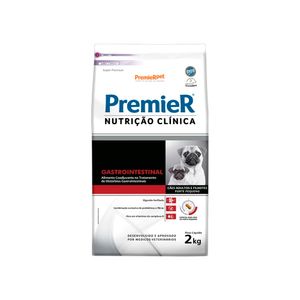 Ração Premier Nutrição Clínica Gastrointestinal para Cães de Pequeno Porte 2Kg