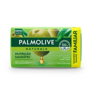 Sabonete em Barra Palmolive Naturals Nutrição Saudável Oliva e Aloe Vera 150g