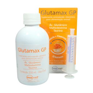 Suplemento GP Inovet Glutamax para Animais 250mL