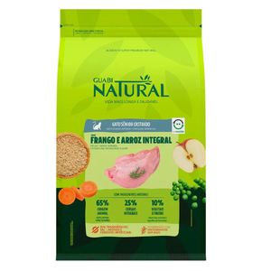 Ração Guabi Natural para Gato Sênior Frango e Arroz