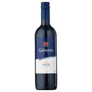 Vinho Tinto Nacional Galiotto Seco 750ml