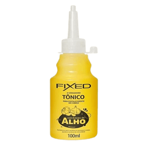 Tônico Capilar Com Extrato De Alho Fixed 100Ml