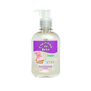 Sabonete Líquido Glicerina Vegetal Cristal Cheirinho De Bebê 250ml