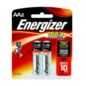 Pilha Energizer Max AA Pequena 2X1