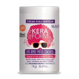 Creme para Pentear Eu Amo Meus Cachos Keraform