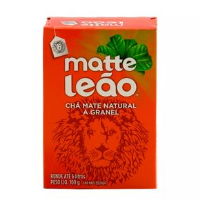 Chá Mate a Granel Natural Matte Leão Caixa