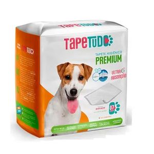 Tapetes Higiênicos Para Cães Tapetudo Premium 80x60cm Pacote Com 7 Unidades