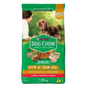 Ração para Cães Adultos Minis e Pequenos Dog Chow