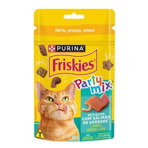 Petisco Frieskies para Gatos sabor Salmão 80g