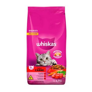 Ração Para Gatos Adultos Carne Premium 2,7Kg