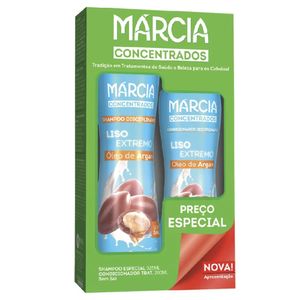 Kit Shampoo + Condicionador Marcia 325+200ML Argan