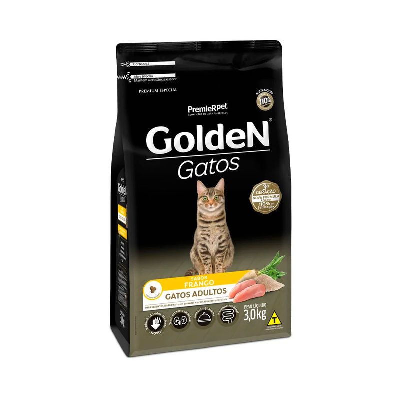 racao-golden-gatos-adultos-frango-3kg