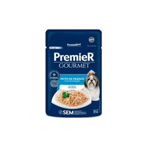 Ração Premier Gourmet Cães Adultos Porte Pequeno Frango 85g