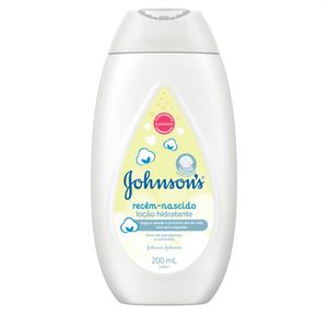 Loção Hidratante para Uso Diário Johnson's Baby Recém Nascido 200ml