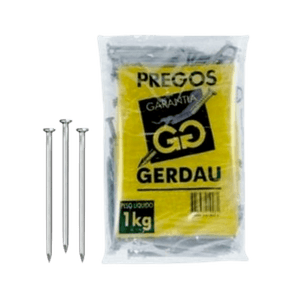 Prego Gerdau 2x11 17x21