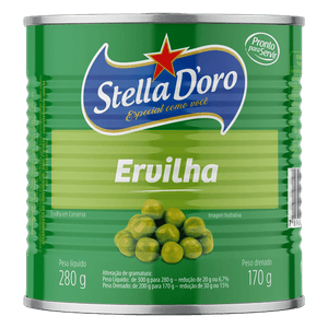 Ervilha em Conserva Stella D'oro Lata 170g