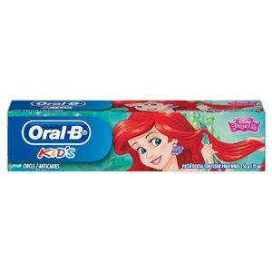 Creme Dental Infantil com Flúor Chiclete Disney Princess Oral-B Kids Caixa 50g