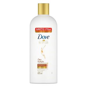 Shampoo Óleo Nutrição Dove Leve 670ml Pague 500ml