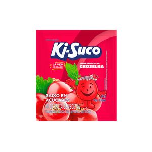 Refresco Em Pó Ki-suco Groselha 15g