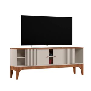 Rack para TV até 70'' Florença Frade Off White/Matte