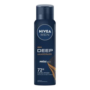 Desodorante Antitranspirante Aerosol Nivea Men Deep Amadeirado 150ml