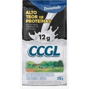 Leite Em  Pô CCGL Desnatado 270G