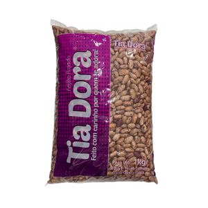 Feijão Rajado Tia Dora 1Kg