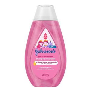 Shampoo Johnson's Baby Gotas de Brilho 200ml