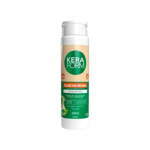 Shampoo Keraform Óleo De Ricino 300ml