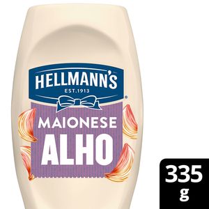 Maionese Hellmann's Alho Squeeze 335g